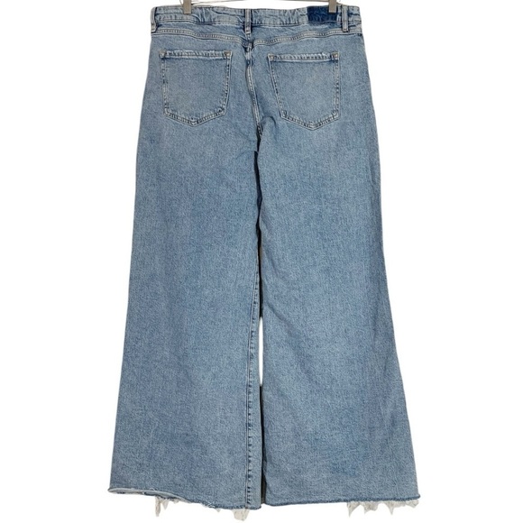 Forever 21 Wide Leg Jeans Size 31 - Picture 3 of 10